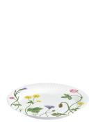 Kähler Hammershøi Summer Tallerken Ø22 Cm Wild Flowers Vit
