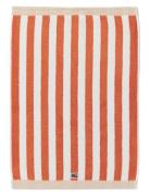 Lexington Home Block Striped Towel Peach Melon/White/Moonbeam Orange