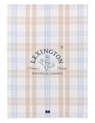 Lexington Home Botanical Checked Org Cotton Kitchen Towel Multi/patter...
