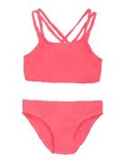 Color Kids Bikini W. Structure Rosa