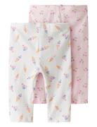 Name It Nmfvivian 2P Aop Capri Legging Vit