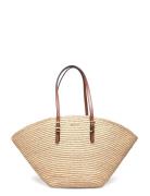 Michael Kors Lg Fan Tote Beige