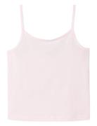 LMTD Nlfnove Strap Crop Top Rosa