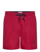 U.S. Polo Assn. Uspa Swimshorts Aza Men Röd