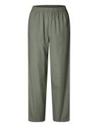 Selected Femme Slfblair Hw Pant B Grå