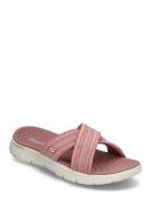 Skechers Womens Go Walk Flex Sandal Rosa