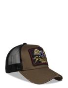 Von Dutch Square Patch Black - Brown Trucker Von Dutch Svart