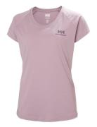 Helly Hansen W Nord Graphic Drop T-Shirt Lila