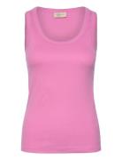 FREE/QUENT Top From Freequent In A Soft, Ribbed Material. The Top Has ...