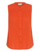 Kaffe Kapauline Top Orange