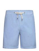 Lindbergh Corduroy Shorts Blå