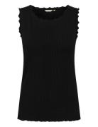 Cream Crribba Top Svart