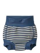 Wheat Neoprene Swim Pants Anker Marinblå