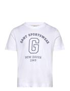 GANT Gant Sportswear Arch T-Shirt Vit