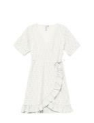 Vero Moda Girl Vmlacely Ss Short Dress Jrs Girl Vit