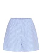 Weekday Low Rise Cotton Shorts Blå