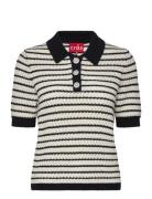 Cras Charlescras Knit Blouse Svart