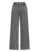 FREE/QUENT Pants From Freequent In A Light Denim Grå