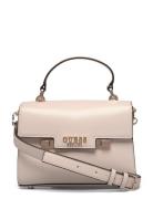 GUESS Eco Aldith Mini Top Hndle Flap Beige
