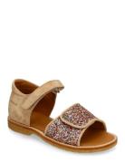 ANGULUS Sandals - Flat - Open Toe - Clo Beige