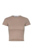 Hope Vile Tee Plum Grey Hemp Beige