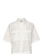 Dante6 Dante6-Toddy Broderie Anglaise Shirt Vit