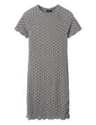 LMTD Nlfralma Ss Short Lace Dress Grå