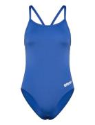 Arena Women's Team Swimsuit Challenge Solid Blå
