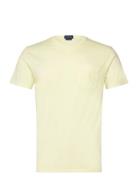 Polo Ralph Lauren Custom Slim Mineral-Dyed Pocket T-Shirt Gul