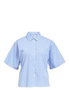 Object Objtutta 2/4 Lo Shirt Div Blå