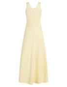Tommy Hilfiger Textured Linen Tank Maxi Dress Beige