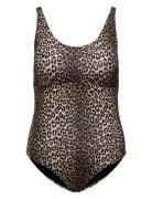ONLY Carmakoma Careliza Swimsuit Beige
