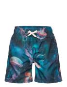 Lindex Swimshorts Long Silhouette Blå