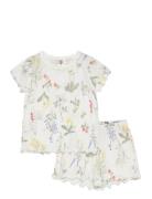 Lindex Pyjama Tee Shorts Strawberry F Vit