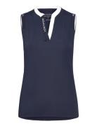 Röhnisch Abby Sleeveless Top Marinblå
