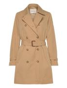 GANT Cotton Trench Coat Brun