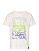 Mads Nørgaard Printed Tee Thorlino Tee Vit
