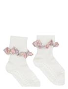 GoBabyGo Non-Slip Socks - Bamboo / Liberty Vit