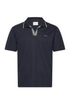 GANT Tipping Polo Marinblå