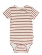 Petit Piao Body S/S Sum Printed Rosa
