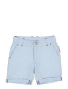 Geggamoja Linen Shorts Blå