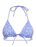 Lindex Swim Bra Triangle Elle Frill A Blå