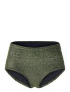 Lindex Brief Clara Hipster Lurex Grön
