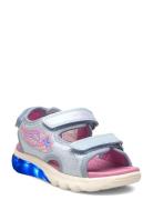 GEOX J Sandal Ciberdron G Blå