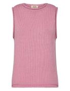 MOS MOSH Mmaubin Sl Knit Top Rosa