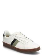 Fred Perry B721 Lthr / Tape Detail Vit