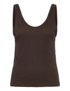 Weekday Tank Top Brun