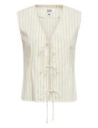 IVY Copenhagen Ivy-Carina Tie Vest Kräm