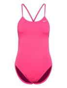 NIKE SWIM Nike Hydrastrong Solid Cutout Piece Rosa