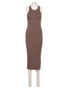 Aim´n Ease Ribbed Tank Dress Brun